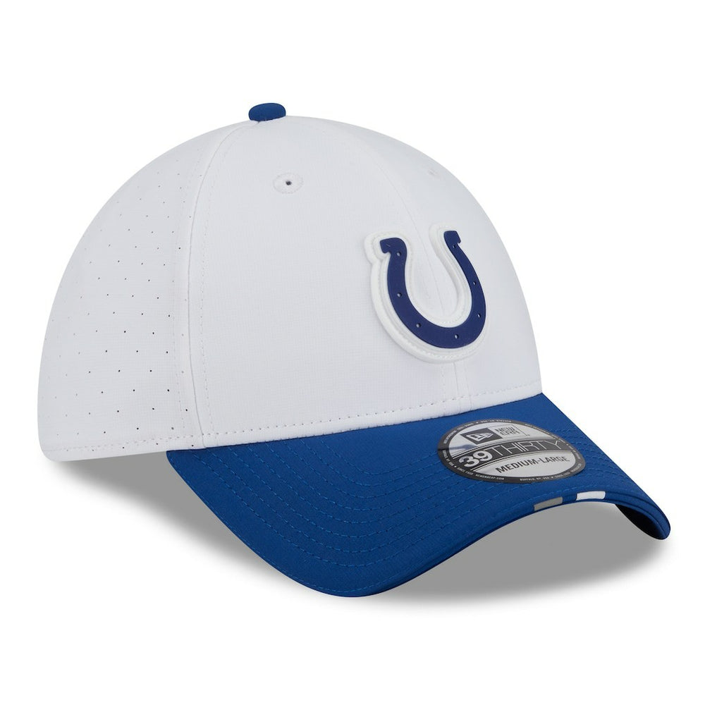 Indianapolis Colts New Era 2025 NFL Training Camp 39THIRTY Flex Hat