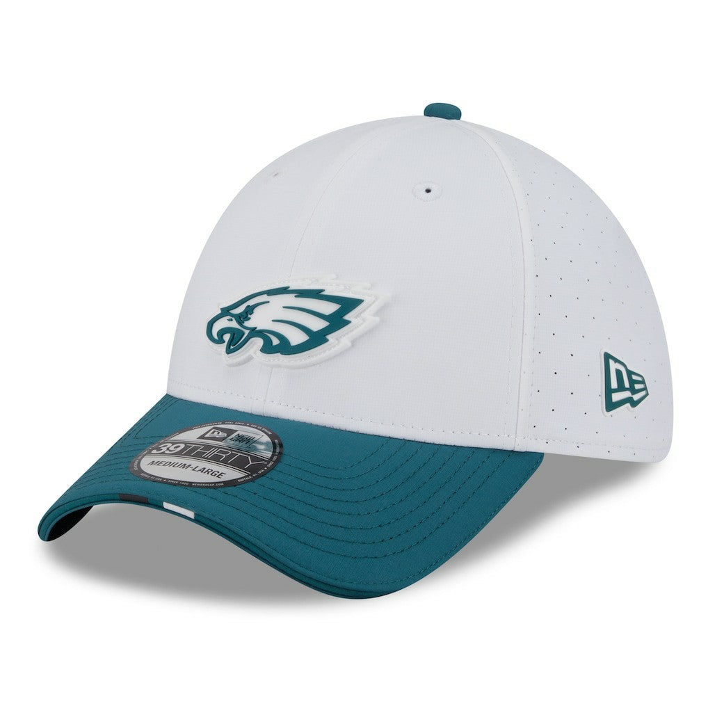 Philadelphia Eagles New Era 2025 NFL Training Camp 39THIRTY Flex Hat