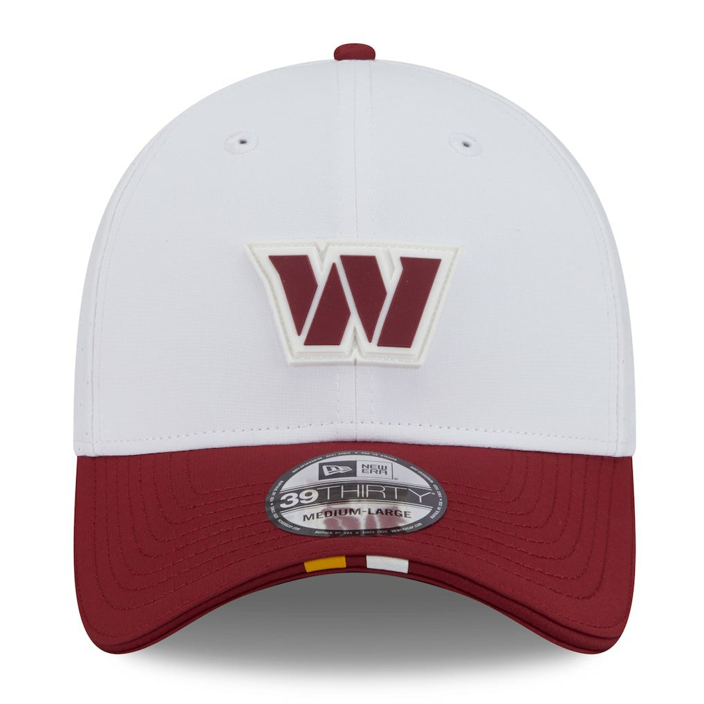 Washington Commanders New Era 2025 NFL Training Camp 39THIRTY Flex Hat