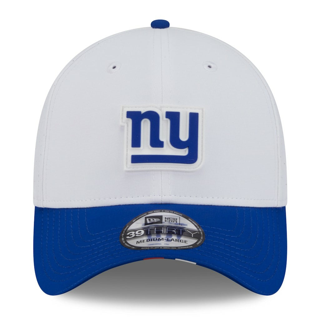 New York Giants New Era 2025 NFL Training Camp 39THIRTY Flex Hat