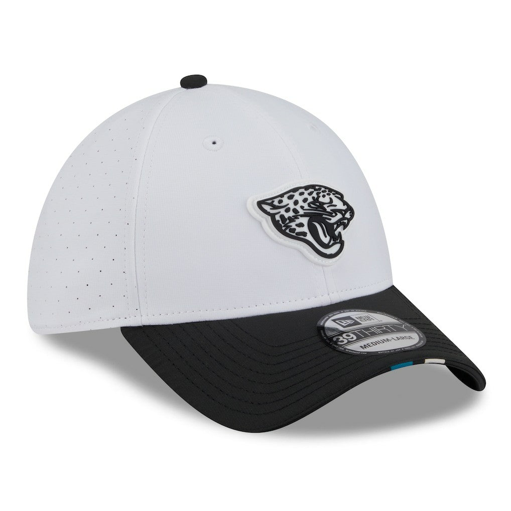 Jacksonville Jaguars New Era 2025 NFL Training Camp 39THIRTY Flex Hat