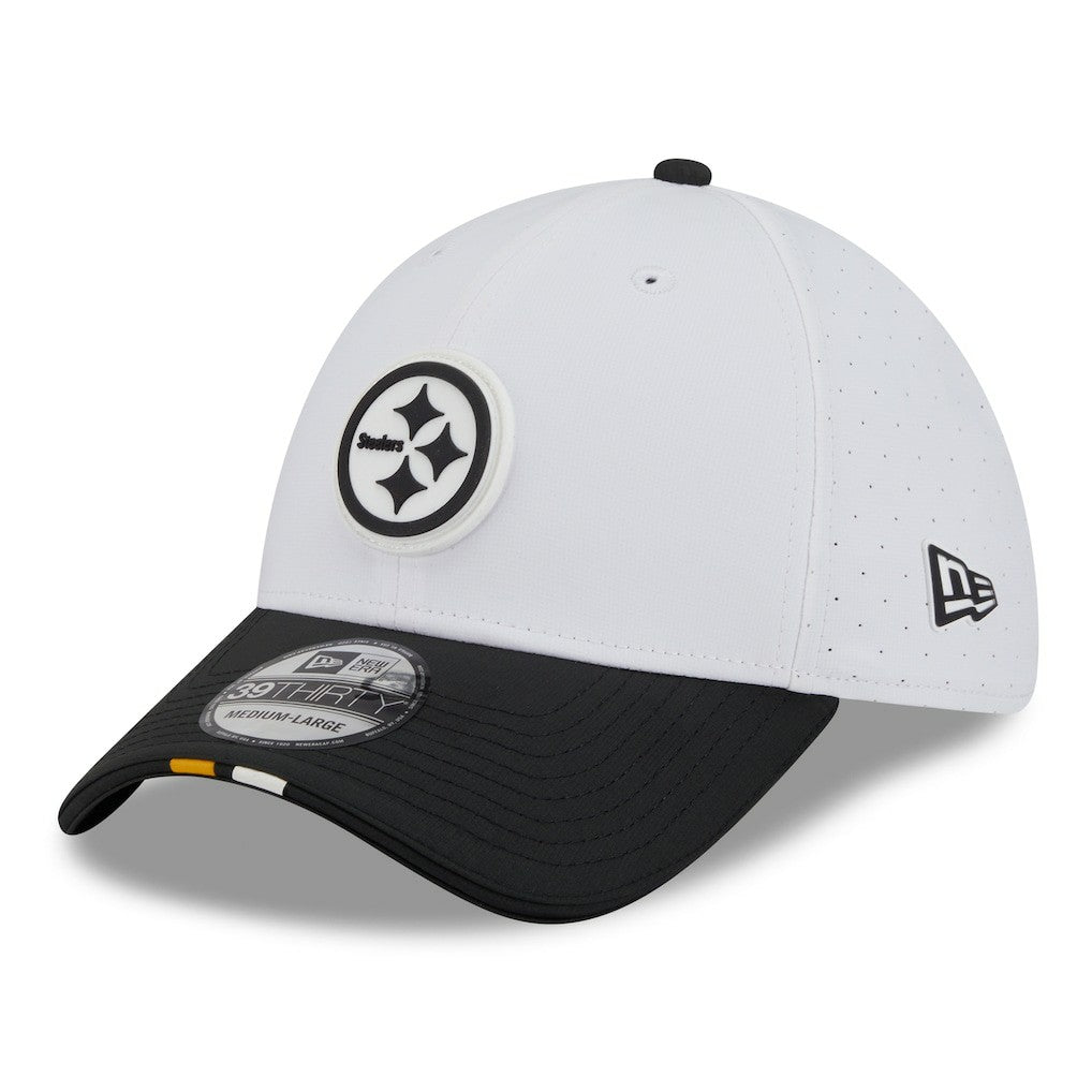 Pittsburgh Steelers New Era 2025 NFL Training Camp 39THIRTY Flex Hat