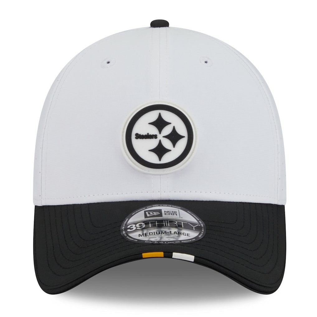 Pittsburgh Steelers New Era 2025 NFL Training Camp 39THIRTY Flex Hat