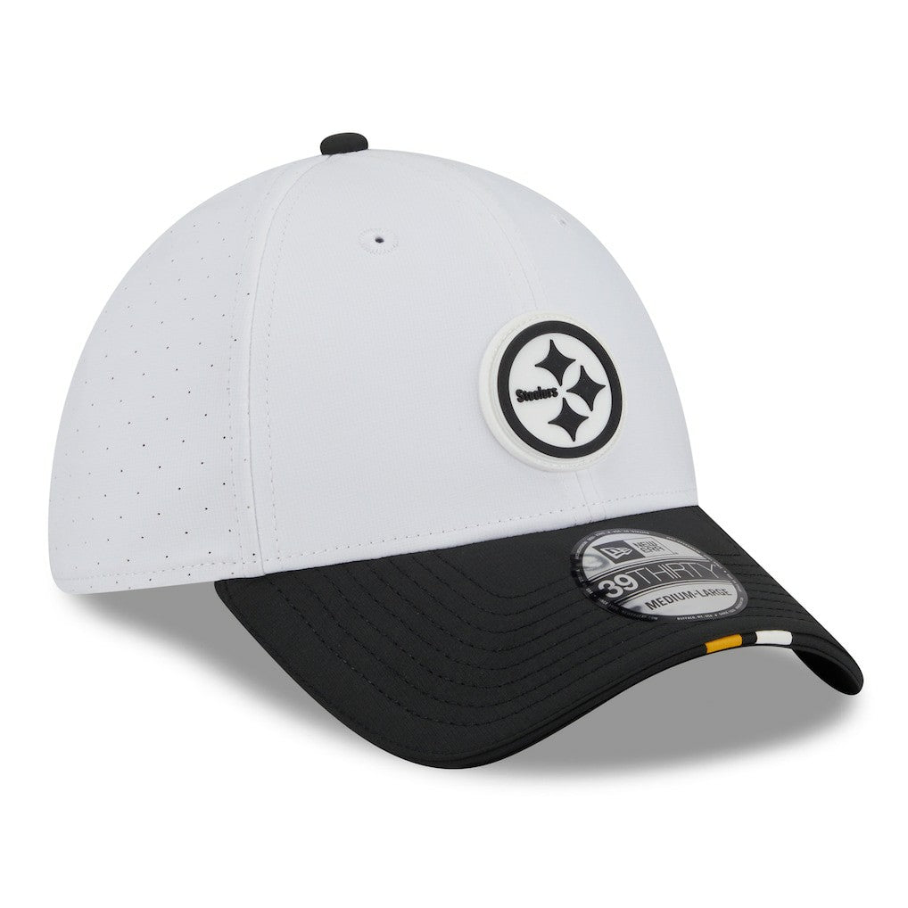 Pittsburgh Steelers New Era 2025 NFL Training Camp 39THIRTY Flex Hat