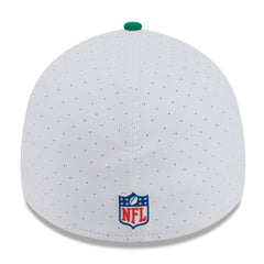Philadelphia Eagles New Era 2025 NFL Training Camp Throwback Logo 39THIRTY Flex Hat