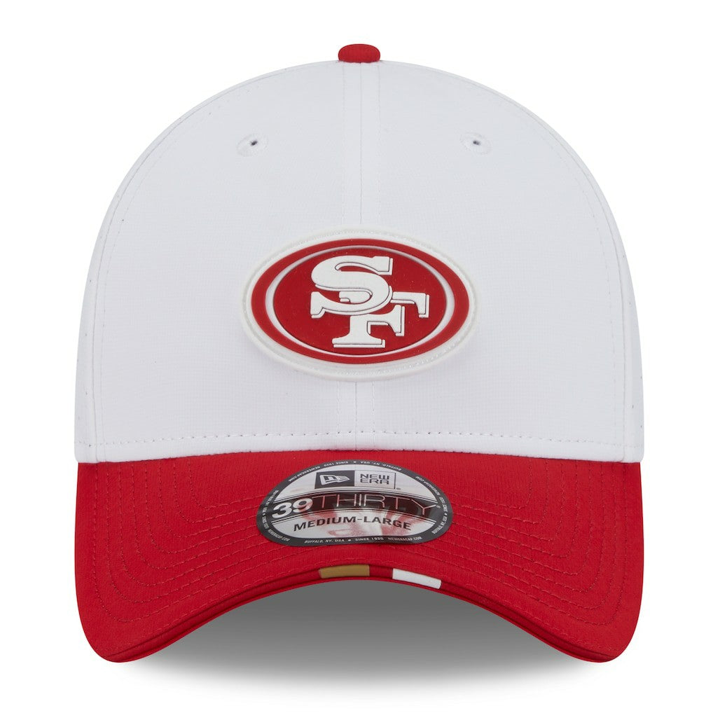 San Francisco 49ers New Era 2025 NFL Training Camp 39THIRTY Flex Hat