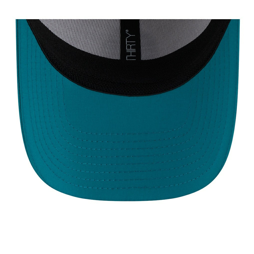 Miami Dolphins New Era 2025 NFL Training Camp Throwback Logo 39THIRTY Flex Hat
