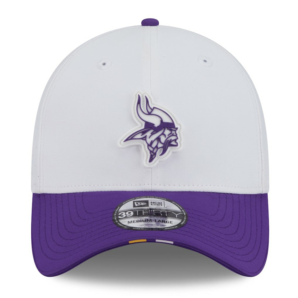 Minnesota Vikings New Era 2025 NFL Training Camp 39THIRTY Flex Hat