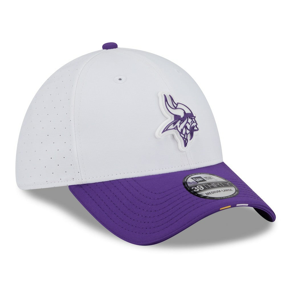 Minnesota Vikings New Era 2025 NFL Training Camp 39THIRTY Flex Hat