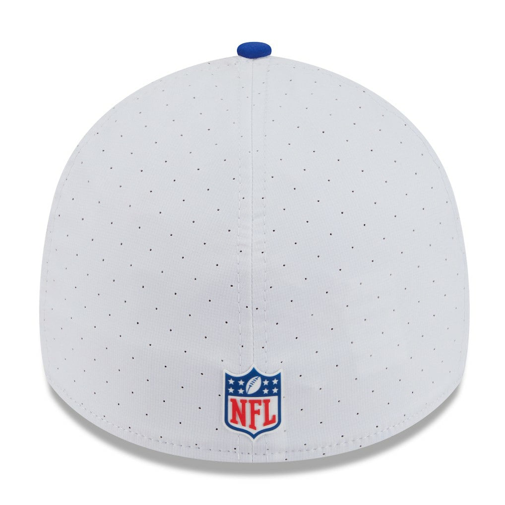 New England Patriots New Era 2025 NFL Training Camp Throwback Logo 39THIRTY Flex Hat