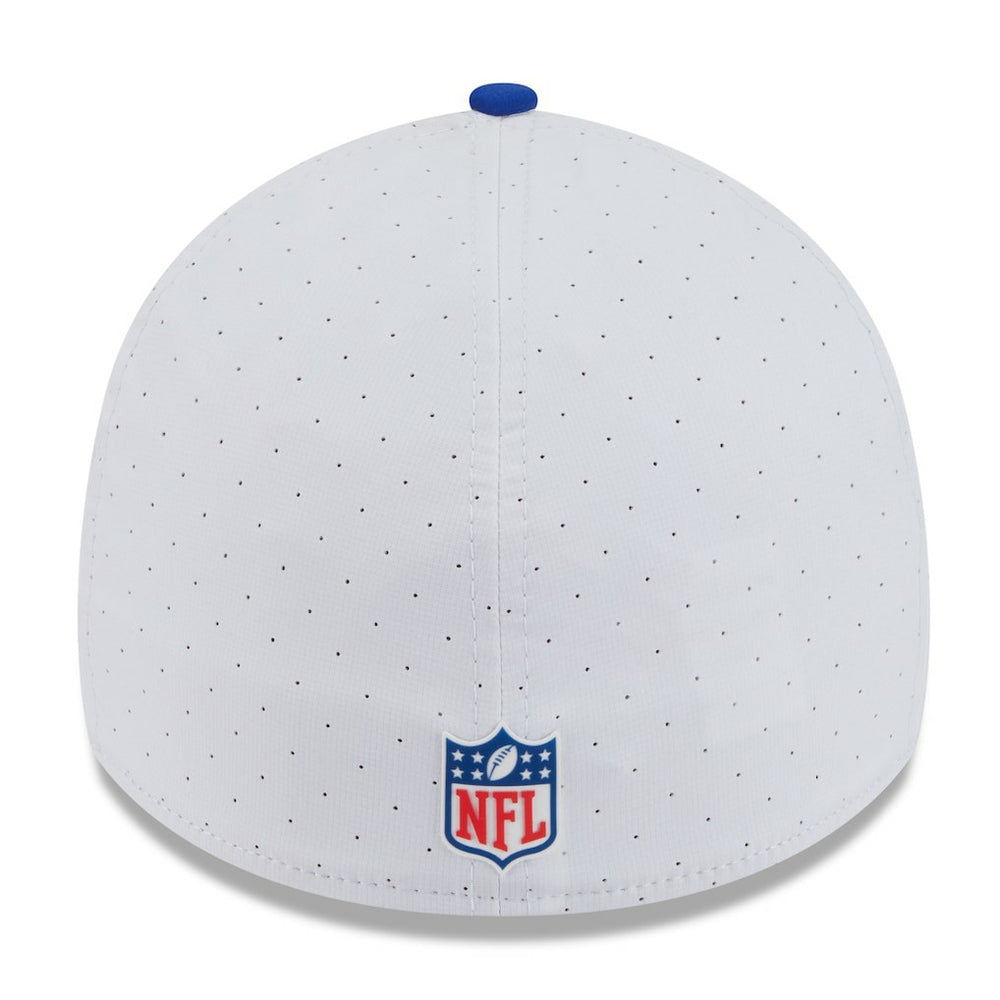 New England Patriots New Era 2025 NFL Training Camp Throwback Logo 39THIRTY Flex Hat