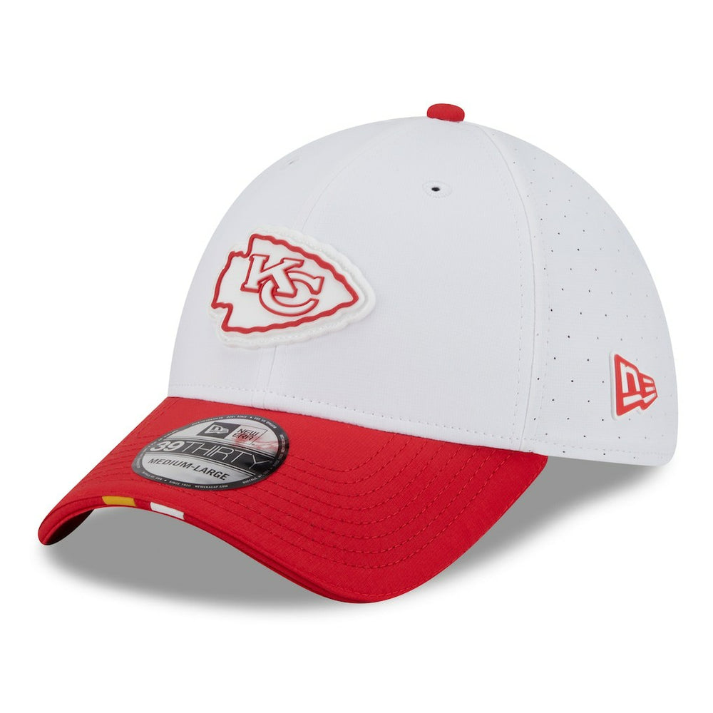 Kansas City Chiefs New Era 2025 NFL Training Camp 39THIRTY Flex Hat