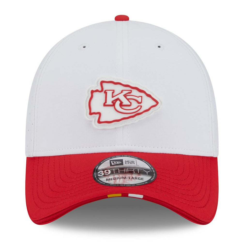 Kansas City Chiefs New Era 2025 NFL Training Camp 39THIRTY Flex Hat