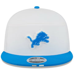 Detroit Lions New Era 2025 NFL Training Camp Split Panel 9FIFTY Snapback Hat