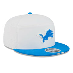 Detroit Lions New Era 2025 NFL Training Camp Split Panel 9FIFTY Snapback Hat