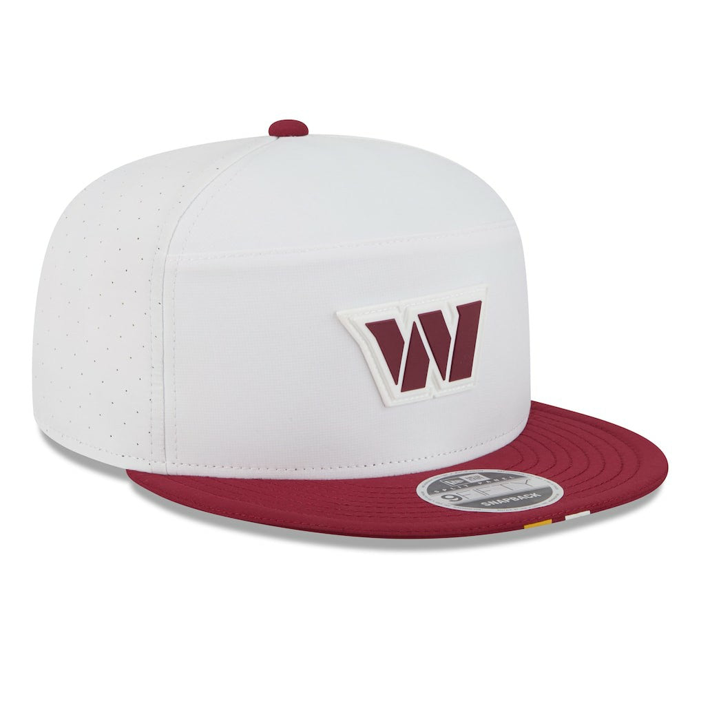 Washington Commanders New Era 2025 NFL Training Camp Split Panel 9FIFTY Snapback Hat