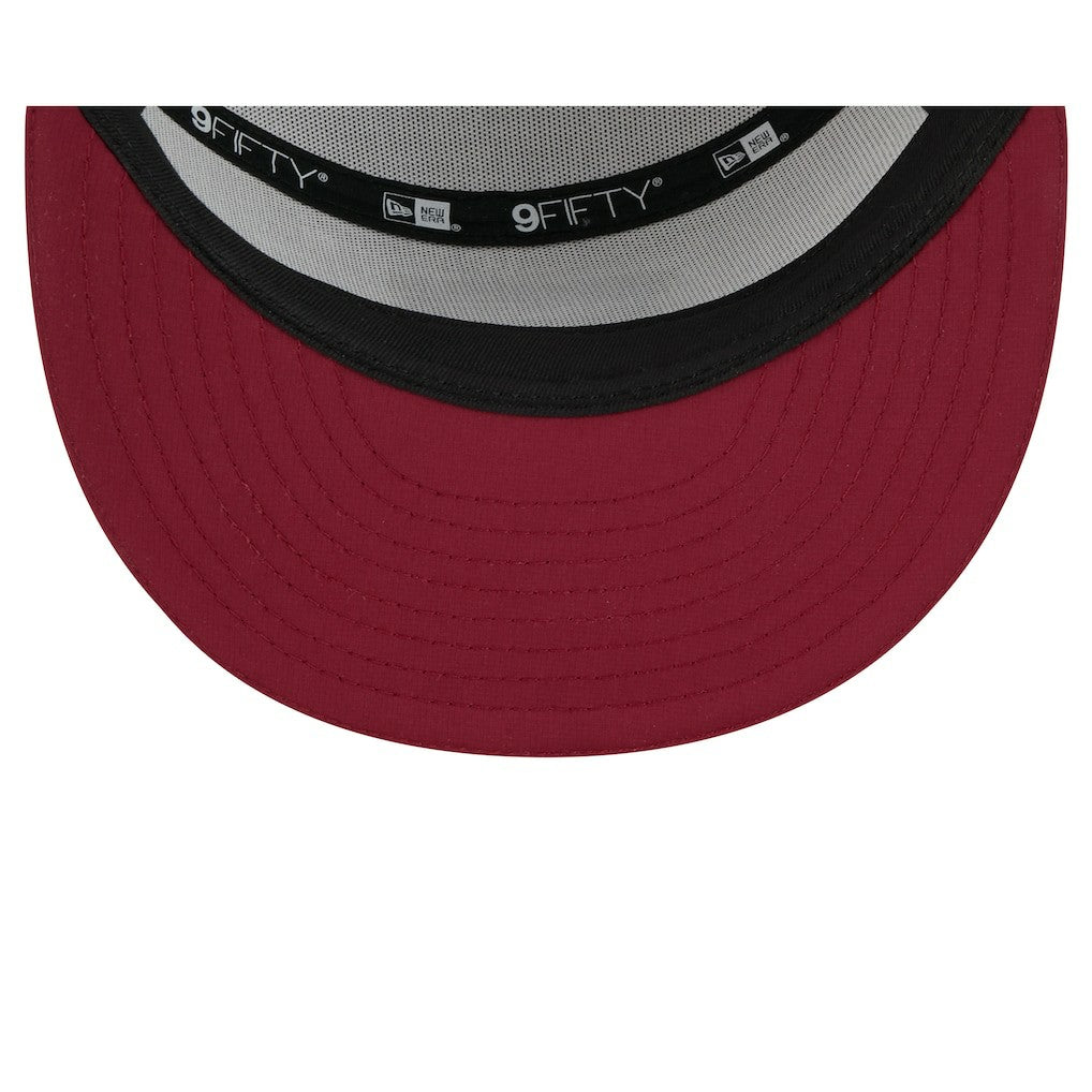 Washington Commanders New Era 2025 NFL Training Camp Split Panel 9FIFTY Snapback Hat