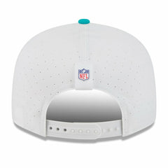 Miami Dolphins New Era 2025 NFL Training Camp Split Panel 9FIFTY Snapback Hat