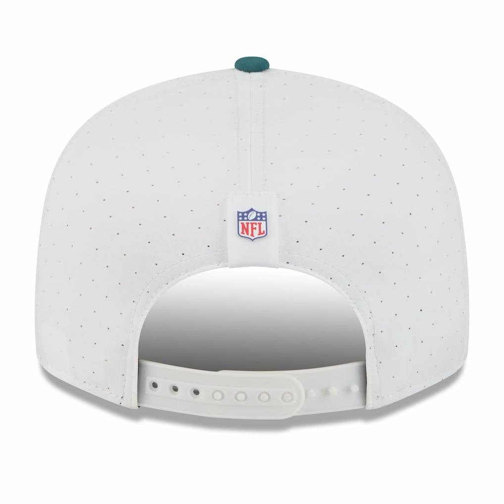 Philadelphia Eagles New Era 2025 NFL Training Camp Split Panel 9FIFTY Snapback Hat