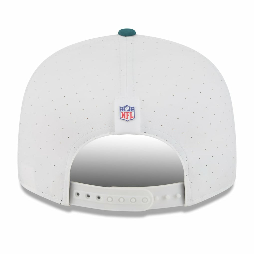 Philadelphia Eagles New Era 2025 NFL Training Camp Split Panel 9FIFTY Snapback Hat