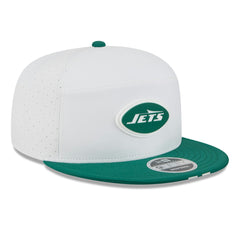 New York Jets New Era 2025 NFL Training Camp Split Panel 9FIFTY Snapback Hat