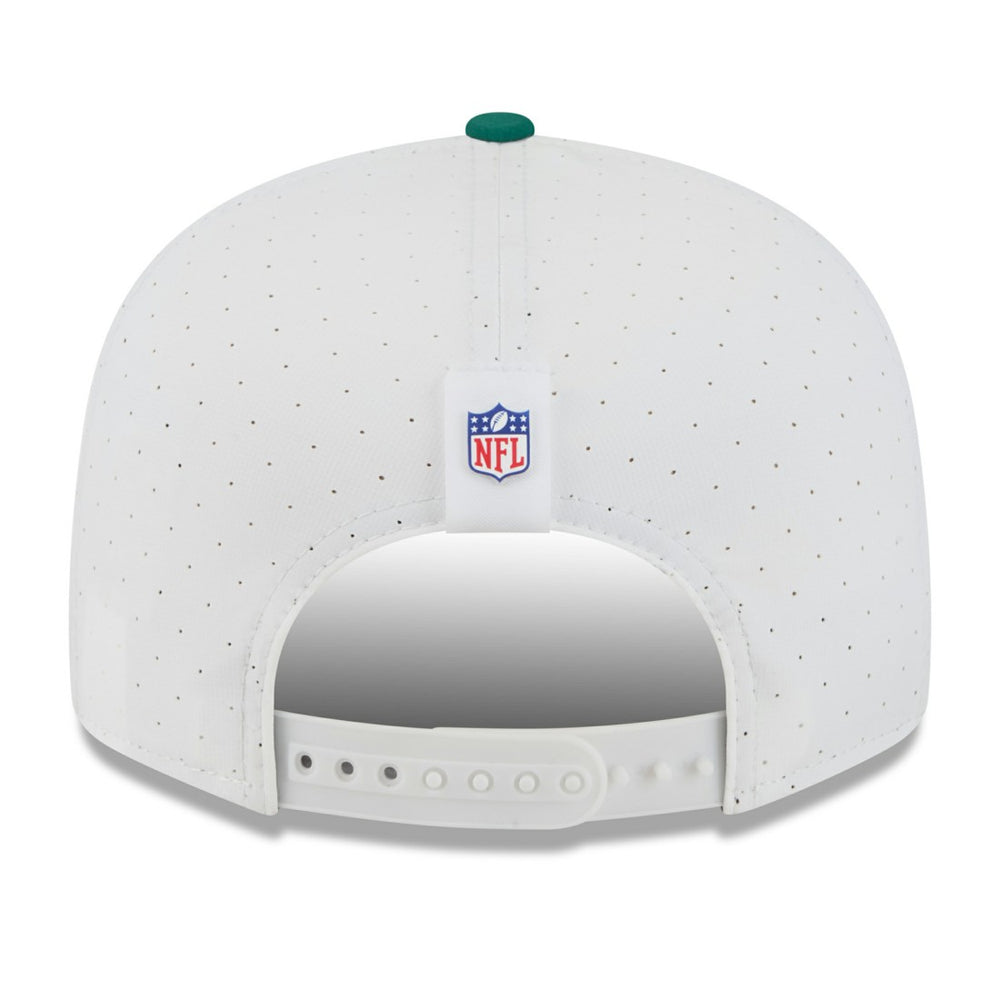New York Jets New Era 2025 NFL Training Camp Split Panel 9FIFTY Snapback Hat