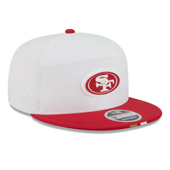 San Francisco 49ers New Era 2025 NFL Training Camp Split Panel 9FIFTY Snapback Hat