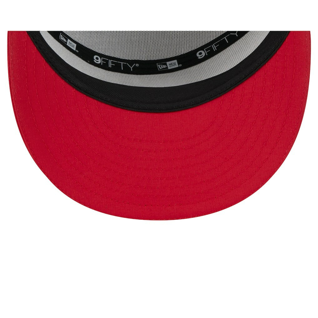San Francisco 49ers New Era 2025 NFL Training Camp Split Panel 9FIFTY Snapback Hat