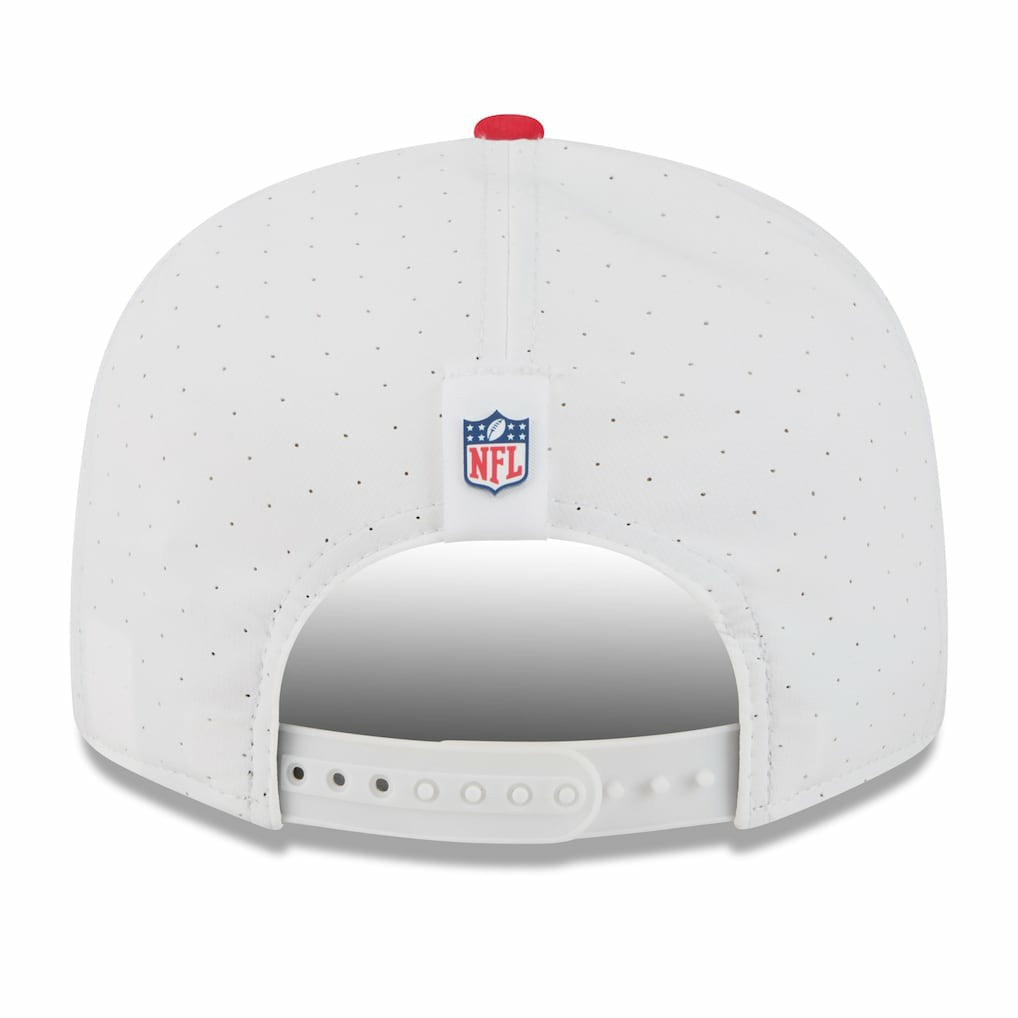 Kansas City Chiefs New Era 2025 NFL Training Camp Split Panel 9FIFTY Snapback Hat
