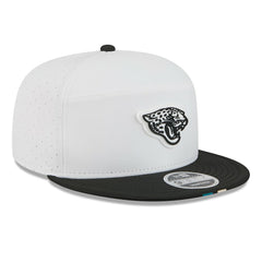 Jacksonville Jaguars New Era 2025 NFL Training Camp Split Panel 9FIFTY Snapback Hat