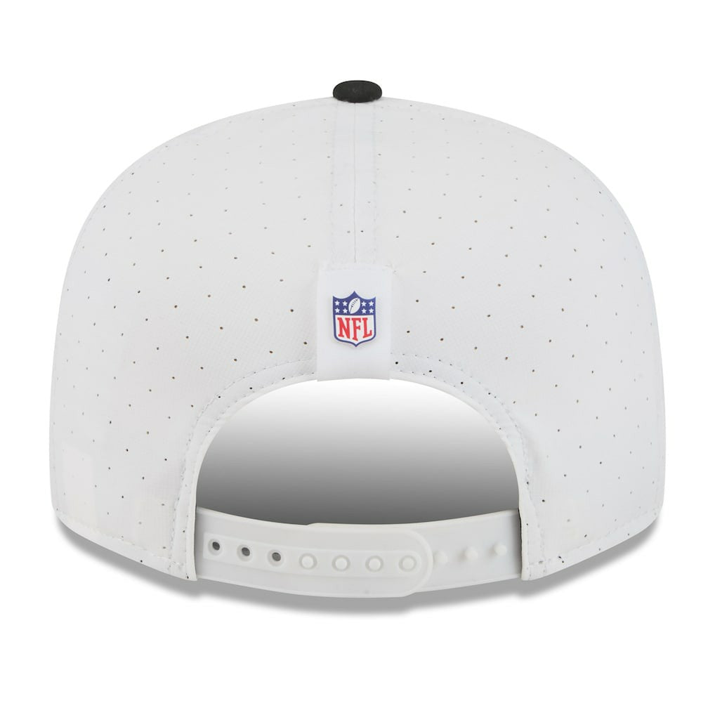 Jacksonville Jaguars New Era 2025 NFL Training Camp Split Panel 9FIFTY Snapback Hat