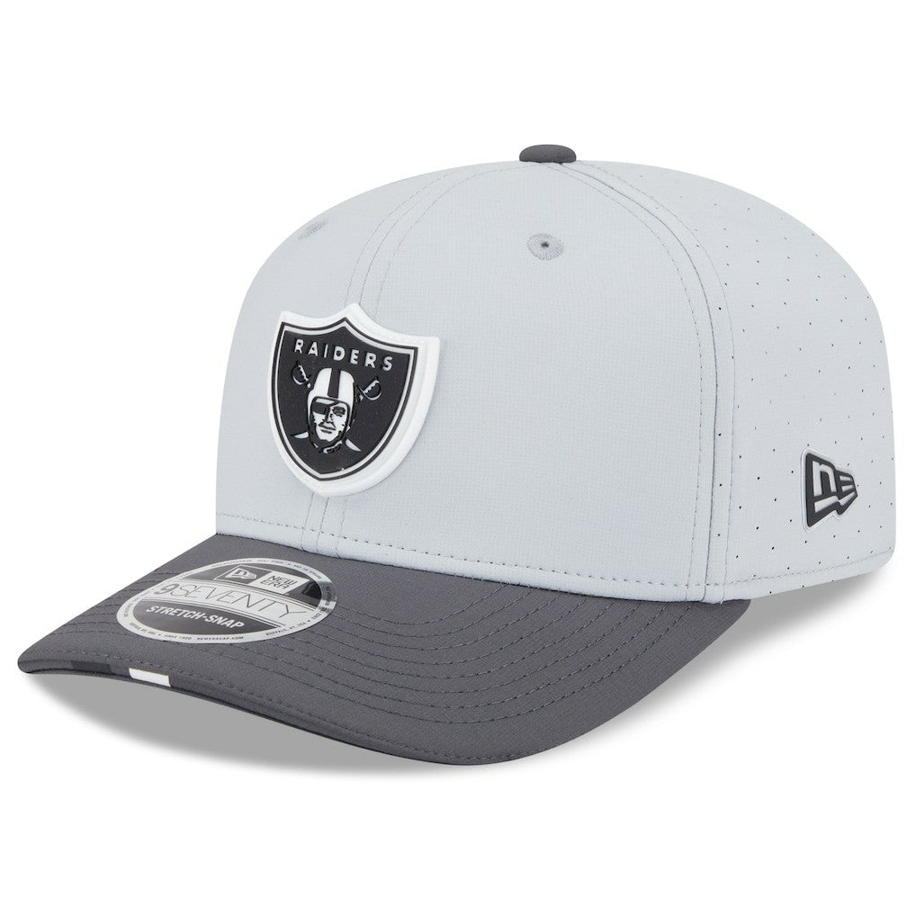 Las Vegas Raiders New Era 2025 NFL Training Camp 9SEVENTY Adjustable Hat