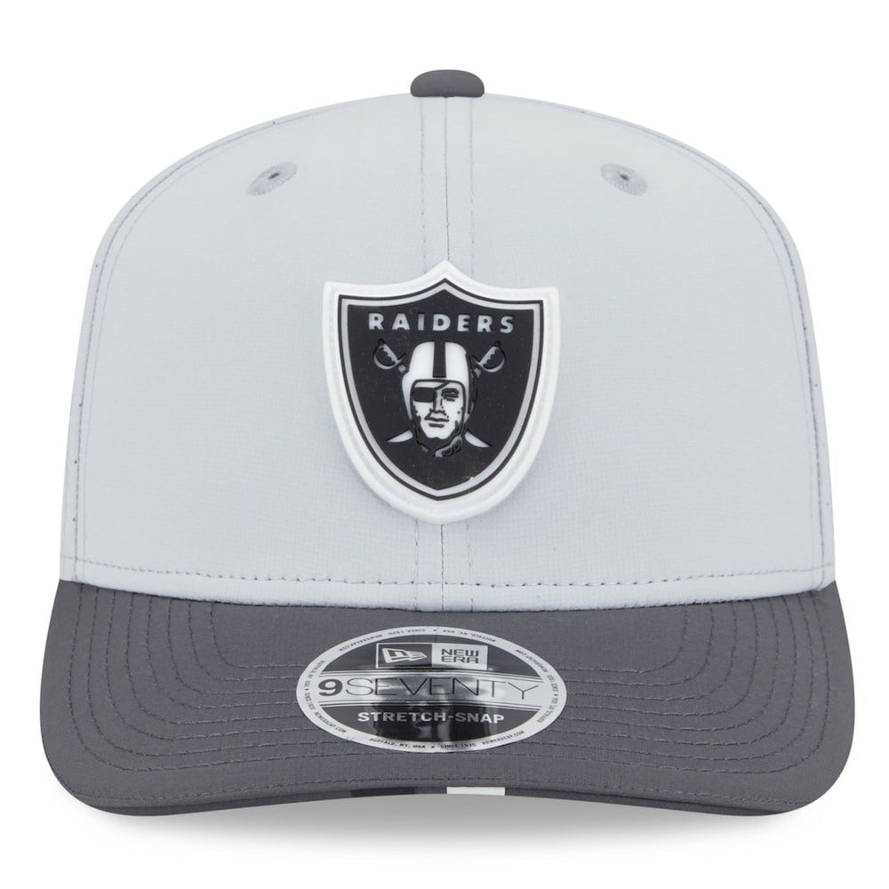 Las Vegas Raiders New Era 2025 NFL Training Camp 9SEVENTY Adjustable Hat