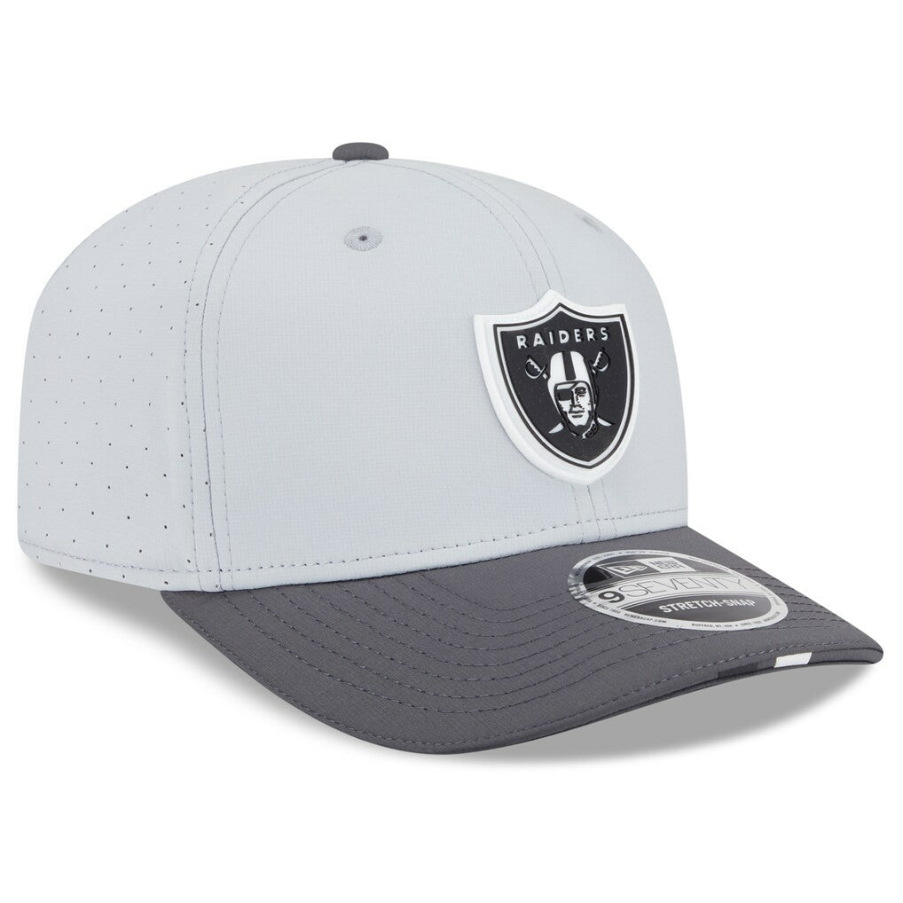 Las Vegas Raiders New Era 2025 NFL Training Camp 9SEVENTY Adjustable Hat