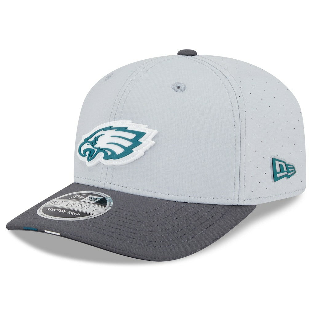 Philadelphia Eagles New Era 2025 NFL Training Camp 9SEVENTY Adjustable Hat