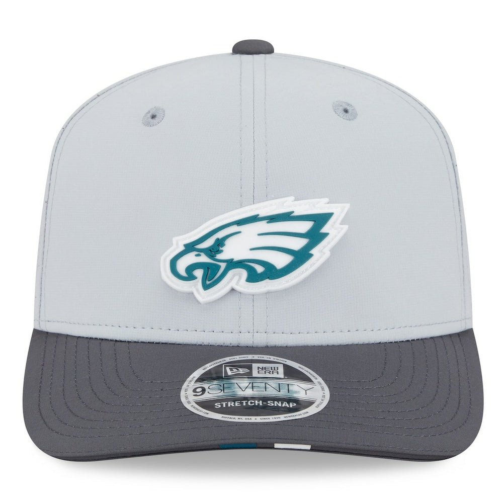 Philadelphia Eagles New Era 2025 NFL Training Camp 9SEVENTY Adjustable Hat