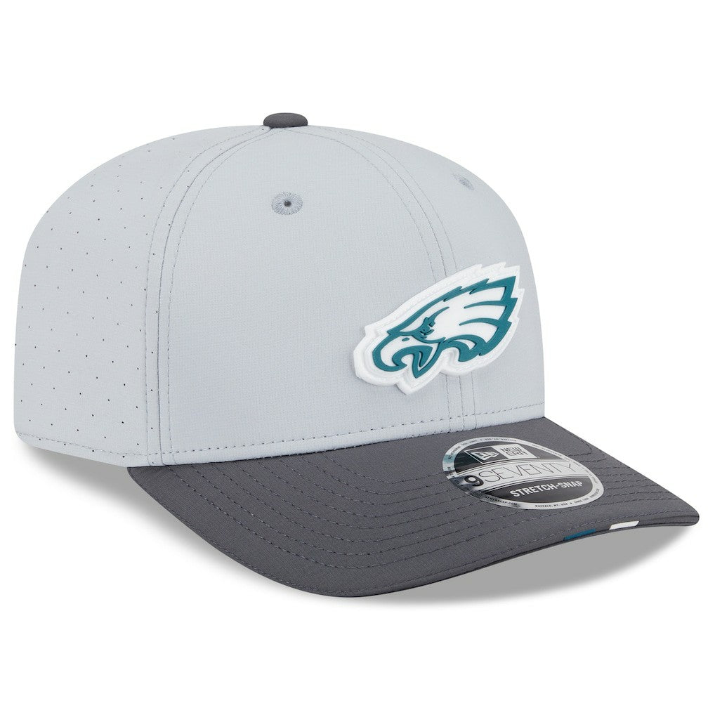 Philadelphia Eagles New Era 2025 NFL Training Camp 9SEVENTY Adjustable Hat