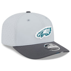 Philadelphia Eagles New Era 2025 NFL Training Camp 9SEVENTY Adjustable Hat