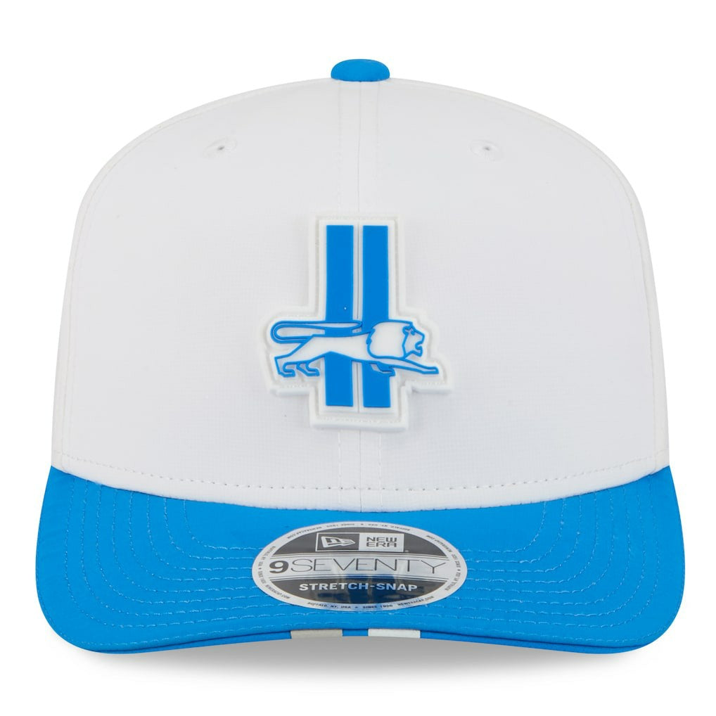 Detroit Lions New Era 2025 NFL Training Camp Throwback Logo 9SEVENTY Adjustable Hat