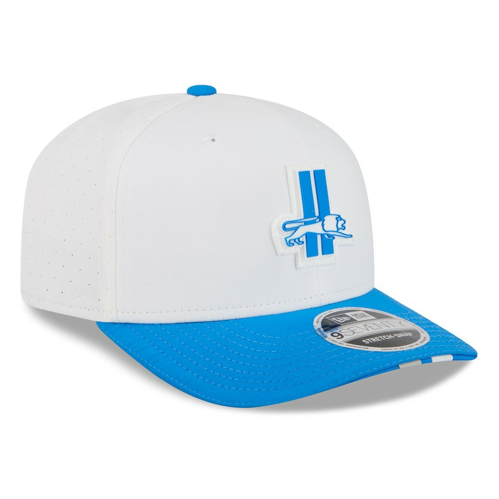 Detroit Lions New Era 2025 NFL Training Camp Throwback Logo 9SEVENTY Adjustable Hat