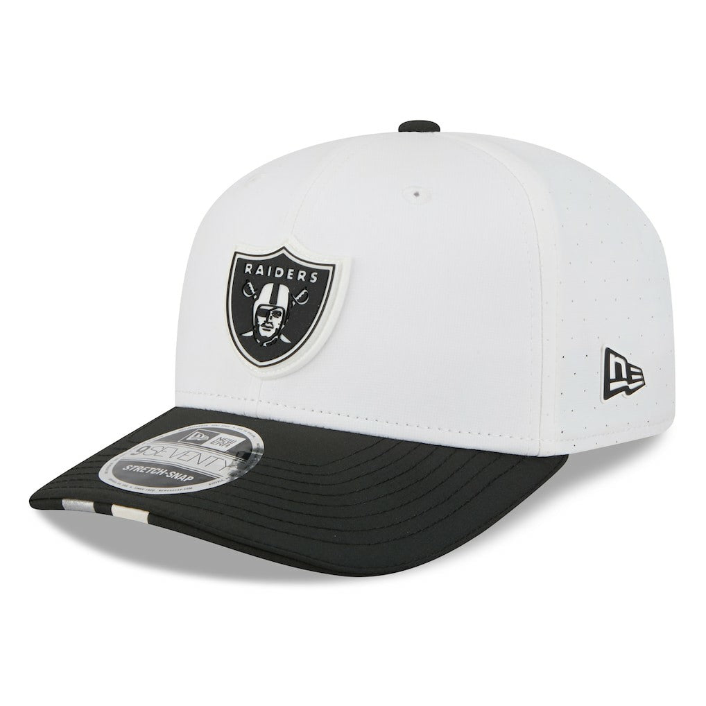 Las Vegas Raiders New Era 2025 NFL Training Camp 9SEVENTY Adjustable Hat