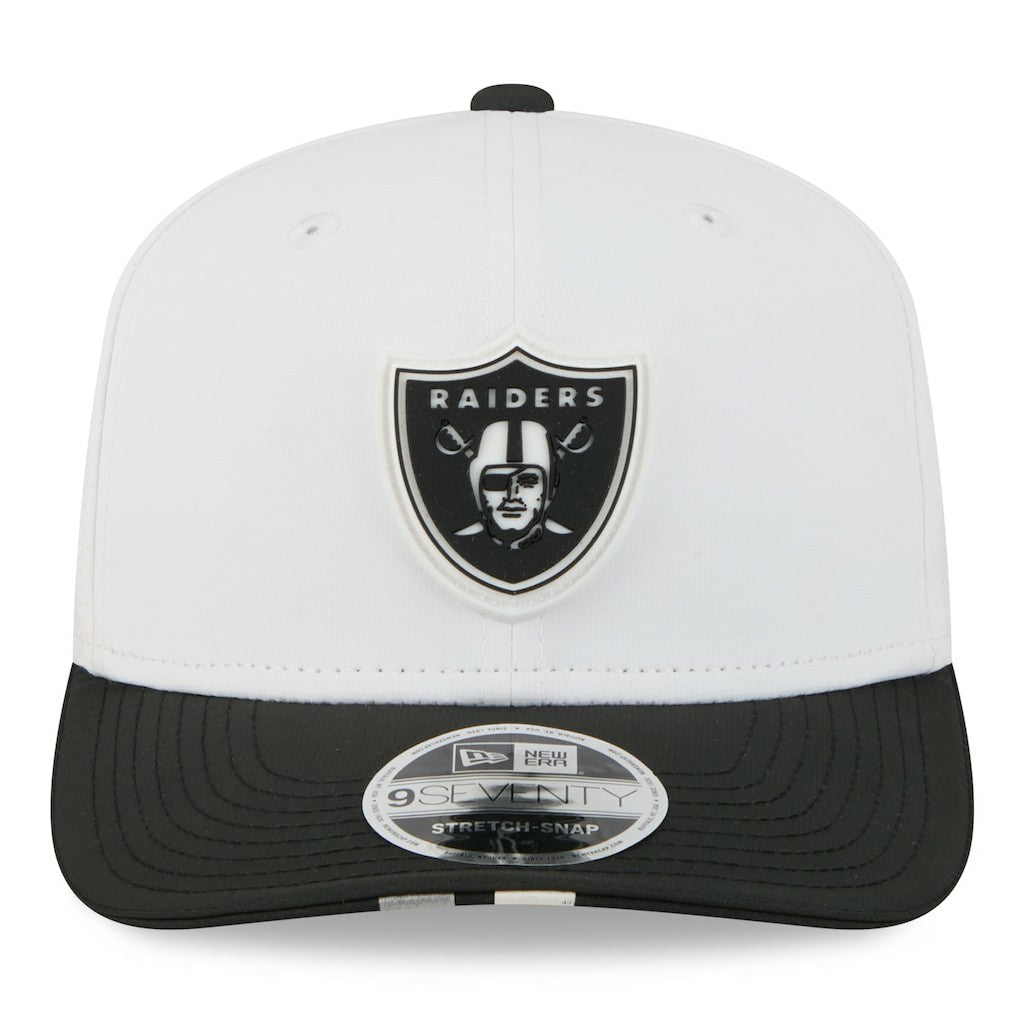 Las Vegas Raiders New Era 2025 NFL Training Camp 9SEVENTY Adjustable Hat