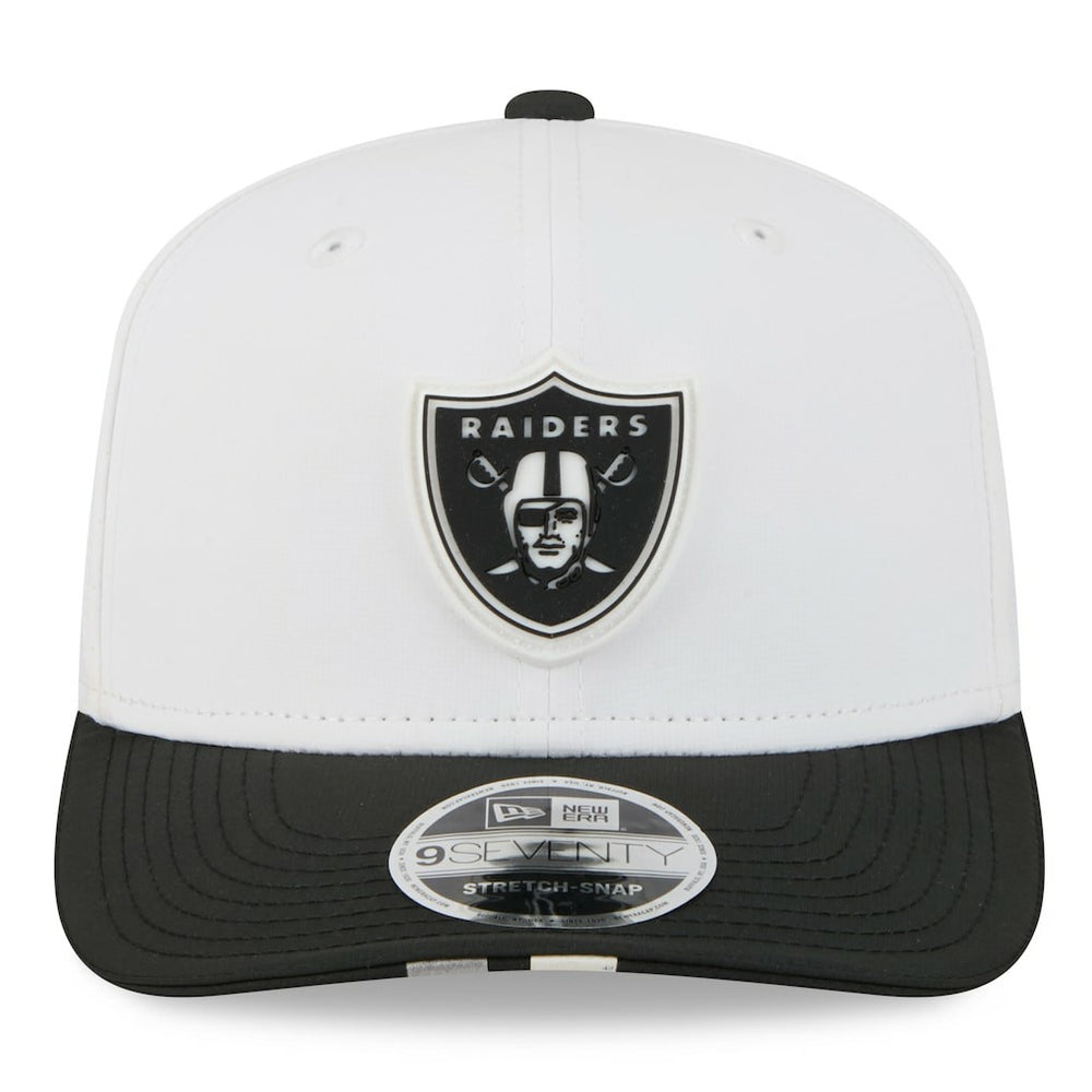 Las Vegas Raiders New Era 2025 NFL Training Camp 9SEVENTY Adjustable Hat