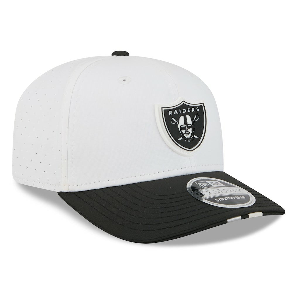 Las Vegas Raiders New Era 2025 NFL Training Camp 9SEVENTY Adjustable Hat