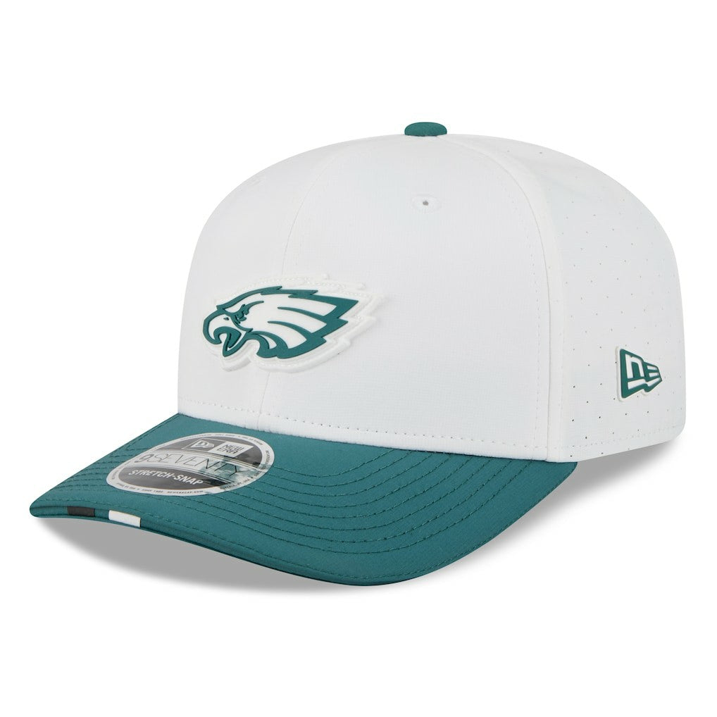 Philadelphia Eagles New Era 2025 NFL Training Camp 9SEVENTY Adjustable Hat