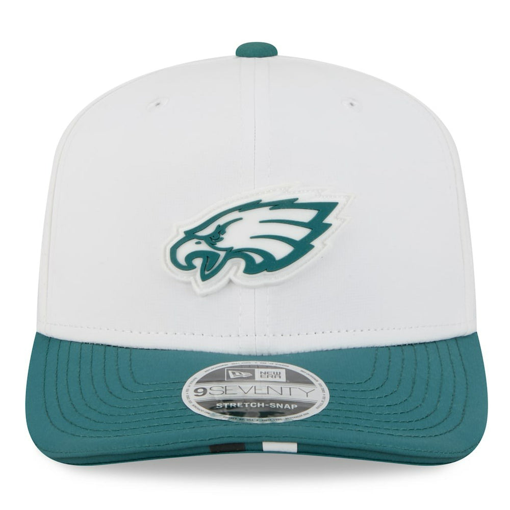 Philadelphia Eagles New Era 2025 NFL Training Camp 9SEVENTY Adjustable Hat