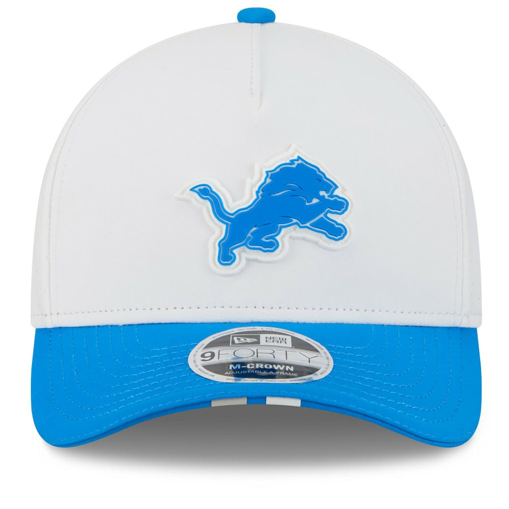 Detroit Lions New Era 2025 NFL Training Camp A-Frame 9FORTY Adjustable Hat