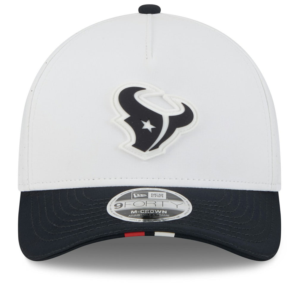 Houston Texans New Era 2025 NFL Training Camp A-Frame 9FORTY Adjustable Hat