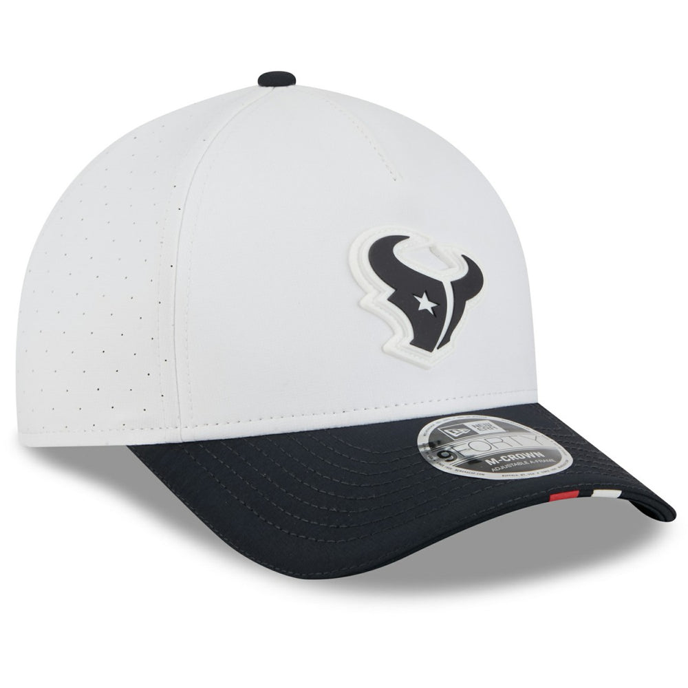 Houston Texans New Era 2025 NFL Training Camp A-Frame 9FORTY Adjustable Hat
