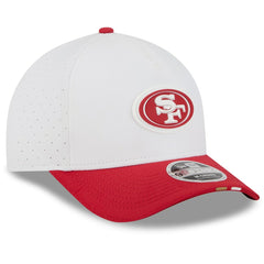 San Francisco 49ers New Era 2025 NFL Training Camp A-Frame 9FORTY Adjustable Hat
